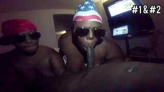 Ebony blowjob ውግያ | ማን ግምገማዎች?