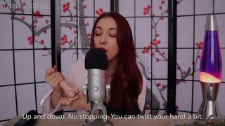JOI ASMR ቅድሚያ Francais ለማስተላለፍ Trish ይገናኛሉ donne-moi ሆኗል orgasme ቅድሚያ douceur!