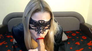 Кантроль дрочки з пахабнымі гутаркамі. суседка